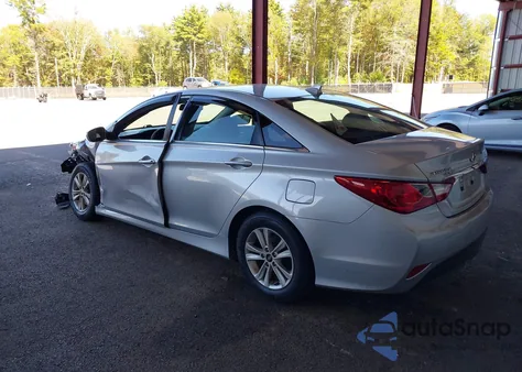 2014 Hyundai Sonata Gls from USA, damaged, VIN 5NPEB4AC9EH838702